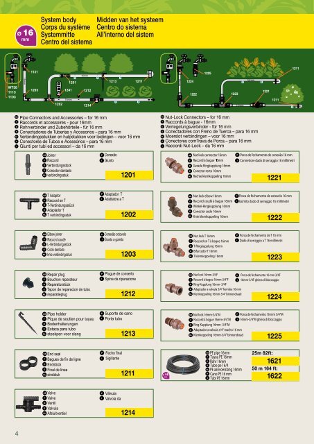 Micro Irrigation Product Line Ligne de produits de micro ... - Elgo