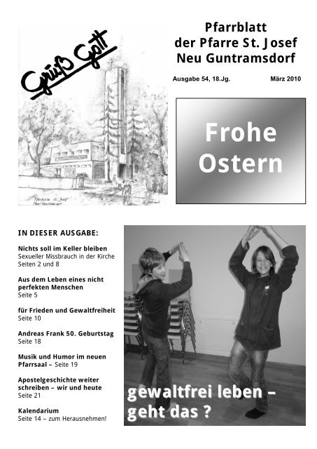Erstes Treffen der Eltern der Erstkommunionkinder 2020. Mit Informationen zum Ablauf der Mit Liedern beten, ber Liedtexte meditieren, neue Lieder kennen. Veranstaltungskalender - Pfarre Neu Guntramsdorf
