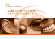 Jahresbericht 2005 - SEXUELLE GESUNDHEIT Schweiz