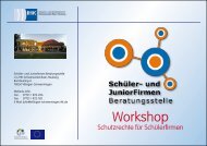 Schutzrechte für Schülerfirmen - Schüler- und Juniorfirmen ...