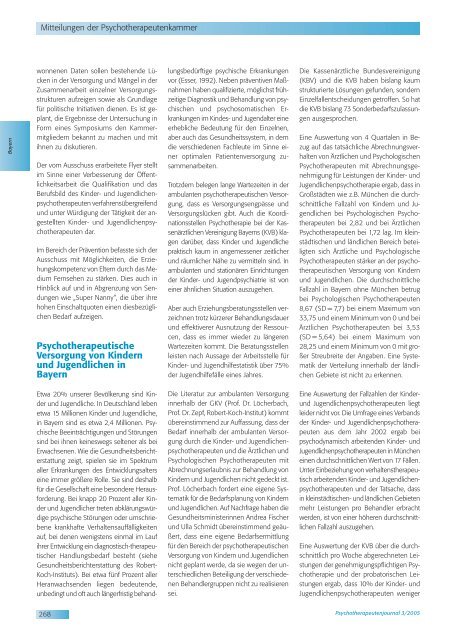 Psychotherapeutenjournal 3/2005 (.pdf)