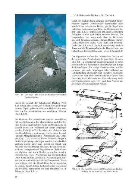 Geologie und Geotope im Kanton Schwyz - Schwyzerische ...