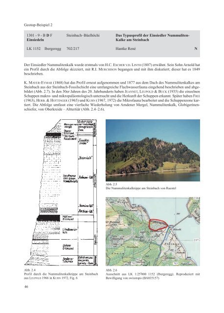 Geologie und Geotope im Kanton Schwyz - Schwyzerische ...