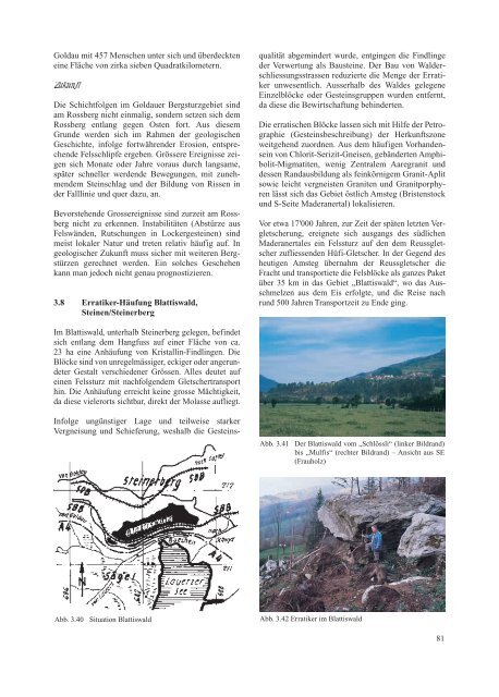 Geologie und Geotope im Kanton Schwyz - Schwyzerische ...