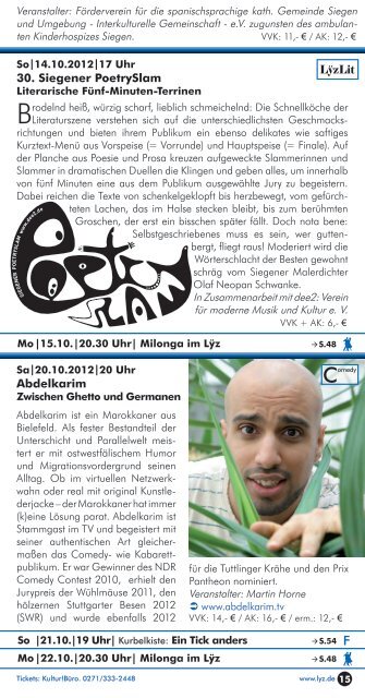 Programmheft Lyz 2012 2013.pdf - Kulturhaus Lÿz