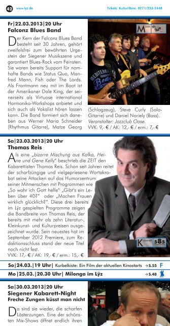 Programmheft Lyz 2012 2013.pdf - Kulturhaus Lÿz