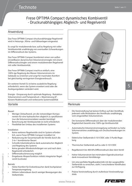 Technische Information - Industrievertretung Ludwig Soltysik