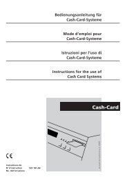 systèmes Cash-Card - Schulthess