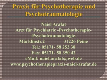 Vortrag Psychopharmaka.pdf - Praxis für Psychotherapie und ...