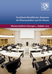 Veranstaltungsprogramm 1. Halbjahr 2013 - Nordrhein-Westfälische ...