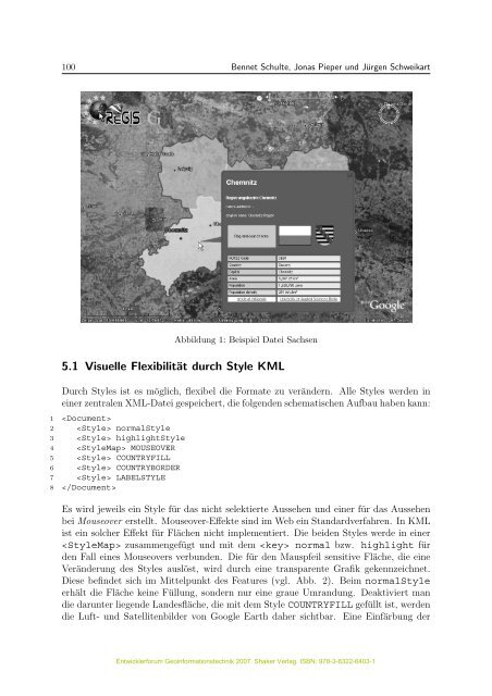 KML ALS INSTRUMENT ZUR VISUALISIERUNG ... - Benneten.de