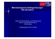 Vorbesprechung 1. Tag - Mikrobiologie und Weinforschung