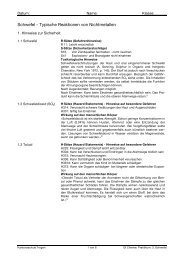 Schwefel - Typische Reaktionen von Nichtmetallen - Kst-chemie.ch