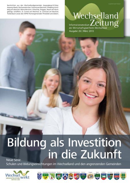 Bildung als Investition in die Zukunft - Wirtschaftsplattform ...