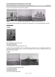 Die Darstellung der Bundesmarine im Jahr 1981 - f221 fregatte ...