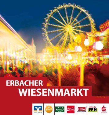 Programmbroschüre - Erbacher Wiesenmarkt