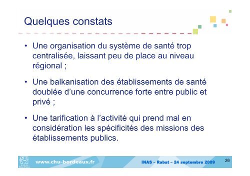 La nouvelle gouvernance pour diriger un hôpital public au 21ème ...