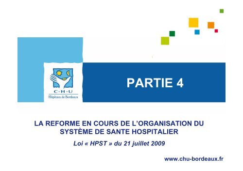 La nouvelle gouvernance pour diriger un hôpital public au 21ème ...