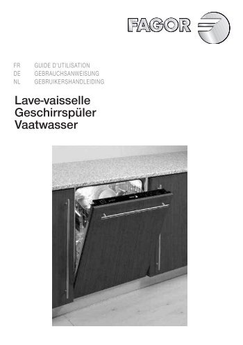 Lave-vaisselle Geschirrspüler Vaatwasser - Fagor