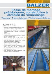 Catalogue produits - Balzer