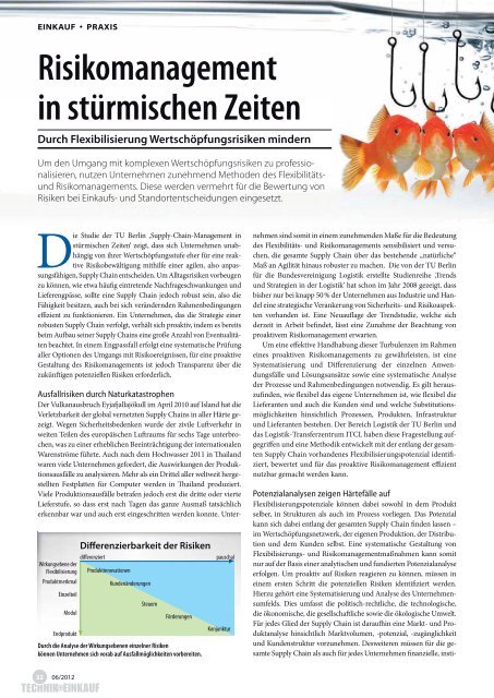 Ausgabe 6 / 2012 - technik + EINKAUF