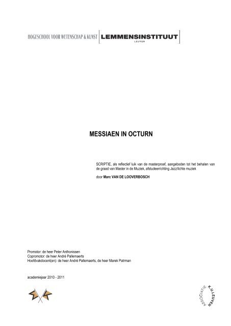 MESSIAEN IN OCTURN - WordPress – www.wordpress.com