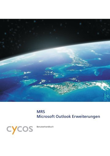 MRS Microsoft Outlook Erweiterungen