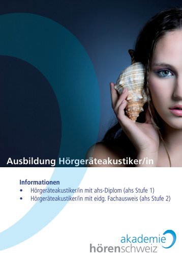 ahs Stufe 1 - akademie hörenschweiz