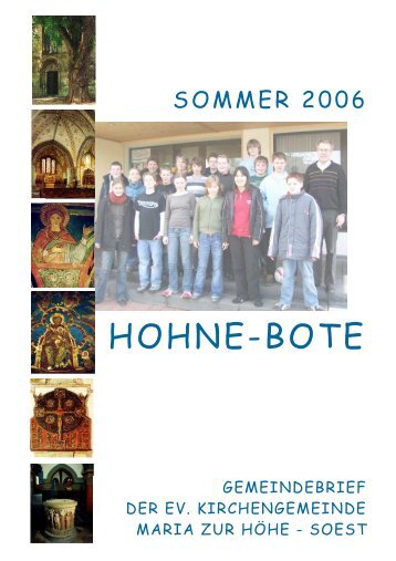 Hohnebote 1-06 web - Hohnegemeinde.de