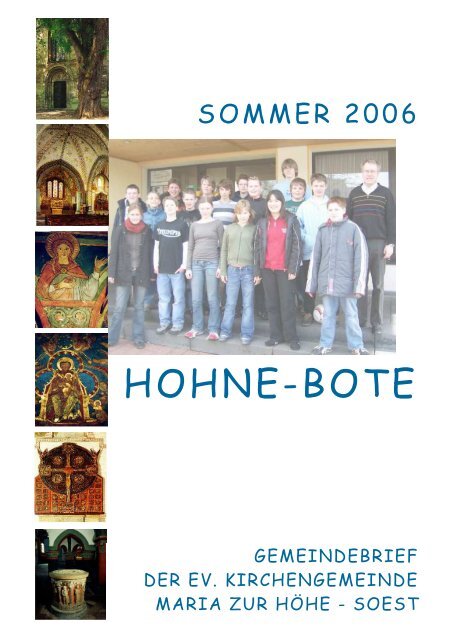 Hohnebote 1-06 web - Hohnegemeinde.de