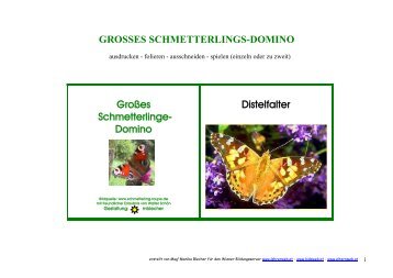 Schmetterlinge - Lehrerweb