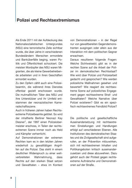 Feindbild Polizei - Landespräventionsrat Brandenburg - Land ...