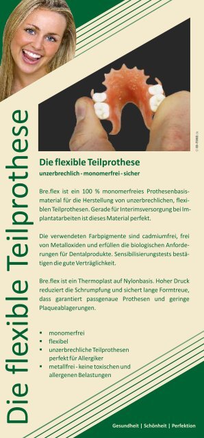 Die flexible Teilprothese - Dental-Labor-Schierz