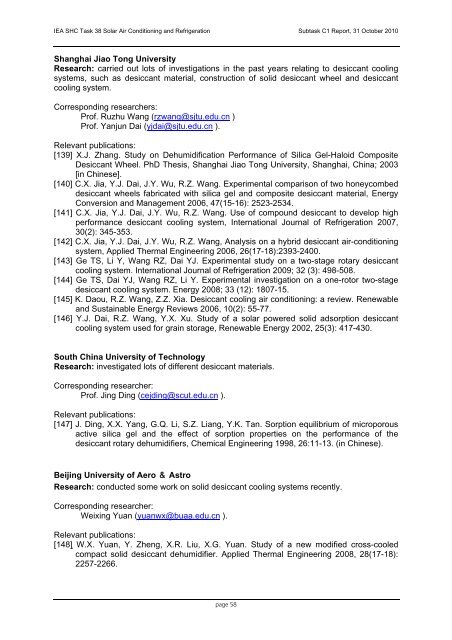 IEA Solar Heating and Cooling Programm - NachhaltigWirtschaften.at