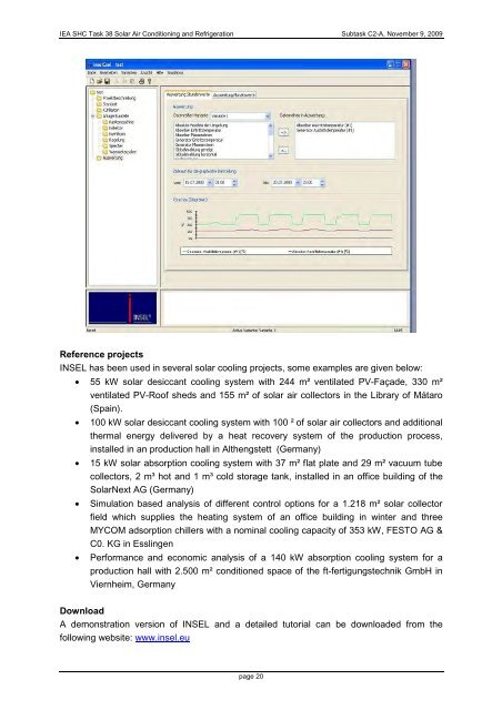 IEA Solar Heating and Cooling Programm - NachhaltigWirtschaften.at