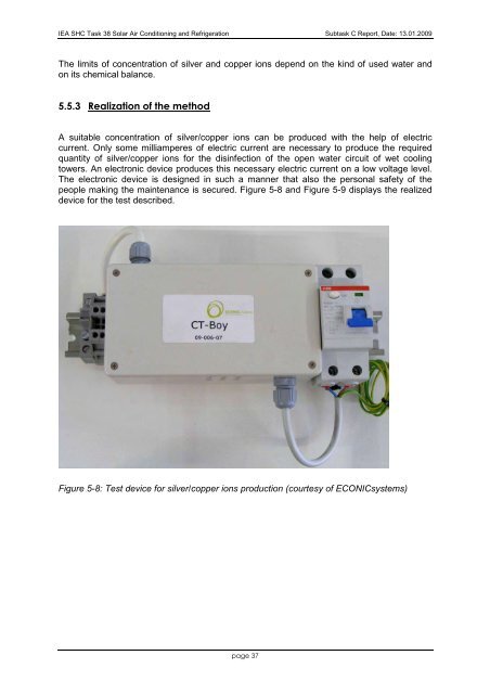 IEA Solar Heating and Cooling Programm - NachhaltigWirtschaften.at