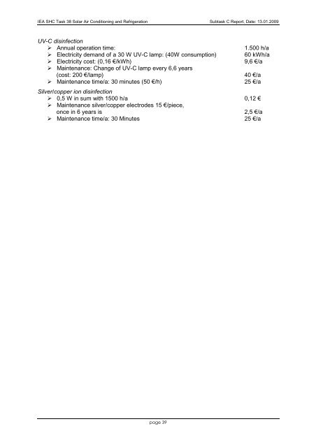 IEA Solar Heating and Cooling Programm - NachhaltigWirtschaften.at