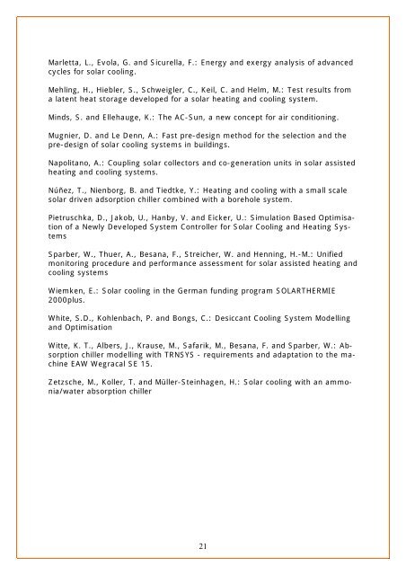 IEA Solar Heating and Cooling Programm - NachhaltigWirtschaften.at