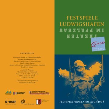 FESTSPIELE LUDWIGSHAFEN - Theater Im Pfalzbau