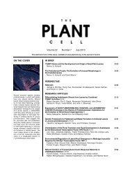 TOC (PDF) - The Plant Cell