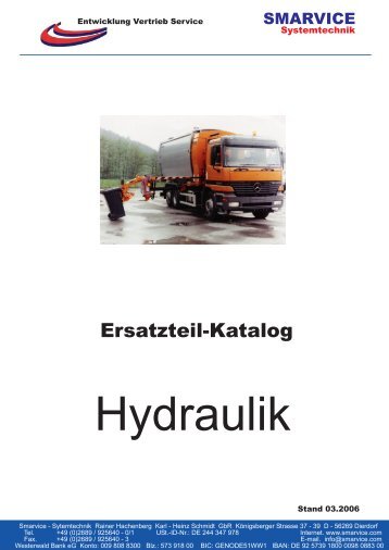 Ersatzteil-Katalog - SMARVICE Systemtechnik GmbH