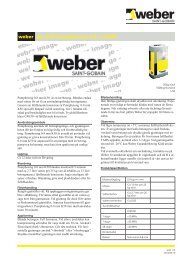 Produktblad (pdf) - Weber