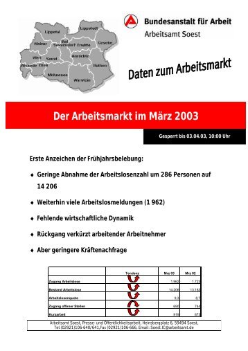 Erläuterungen zu den Arbeitsmarktdaten