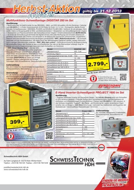 HDH Herbst-Winter 2013