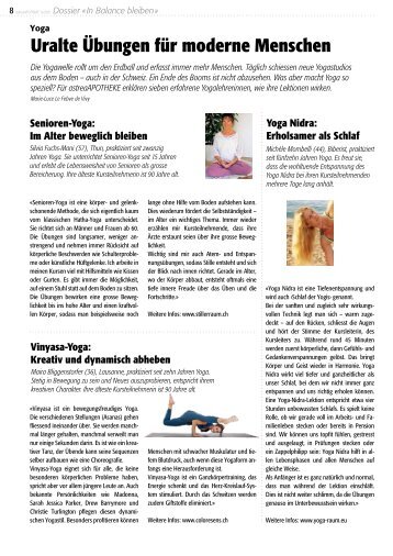 Uralte Übungen für moderne Menschen - Raum für Yoga / Michèle ...