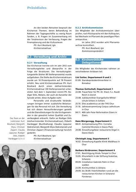 Amtsbericht 2012.pdf - Evangelisch-reformierte Landeskirche ...