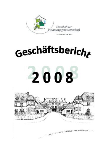 Geschäftsbericht 2008 - EWG Schwerte