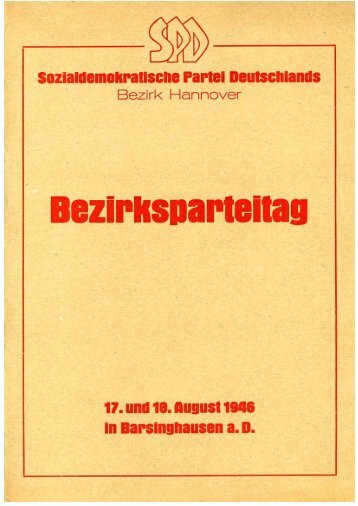 Broschüre 60 Jahre Bezirkparteitag - 60-Jahre Waldstadion