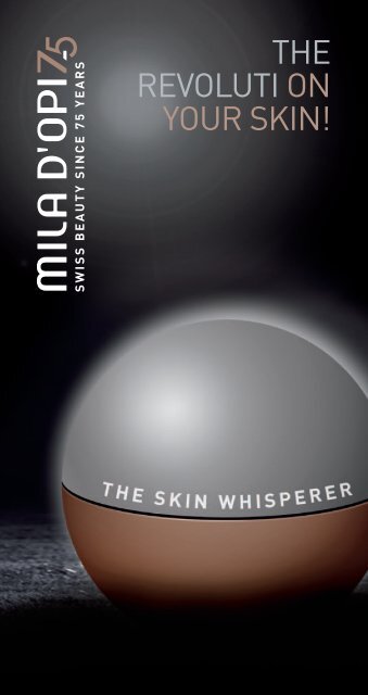 Download Flyer Skin Whisperer von Mila d' Opiz