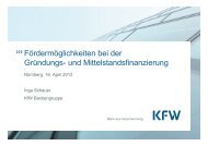 Inga Schauer, KfW Bankengruppe - Netzwerk Nordbayern